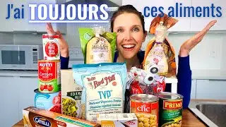 Essentiels du GARDE-MANGER selon nutritionniste | Aliments &Eacute;CONOMIQUES et SANT&Eacute; partie 1