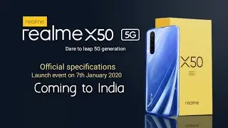 Realme X50 - 5G | Official First look | Coming to India🔥 | Redmi k30 Killer | Realme x50 official