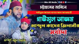আব্দুল কাদের জিলানী (রহঃ) এর মর্যাদা | saiful azam al azhari | সাইফুল আজম বাবর আজহারী | Mim HD Media