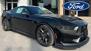 2024 Ford Mustang Dark Horse Premium Coupe 5.0L V8 w/ 500hp in Shadow Black Walk-Around