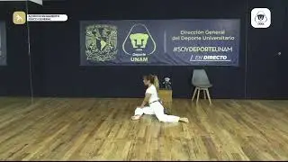 💪🏻Acondicionamiento Físico General - Capoeria 🙌🏻Natalia Cisneros#SoyDeporteUNAM