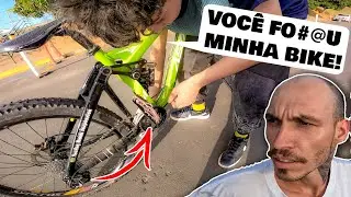 Esbagacei a bike FULL de um inscrito! - Calvo meteorológico