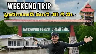 నర్సాపూర్ forest Urban Park & Cottages 🏞️ | weekend trip from హైదరాబాద్ #weekendtrip #travel 