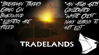 Trading Cargo as a Pirate in Tradelands. (Roblox Boat Game)
