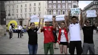 Flashmob of the Austrian Youth Red Cross, 13th of July 2013