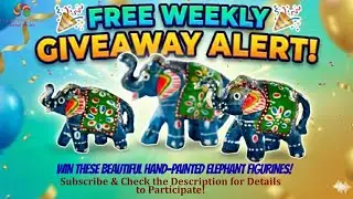 Free Giveaway Contest #returngifts #pujacelebrations  #contestalert
