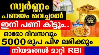 സ്വർണ്ണം പണയം വെച്ചാൽ പണി കിട്ടും |ഓരോ ദിവസവും 5000 പിഴ ലഭിക്കും | നിയമങ്ങൾ മാറ്റി RBI