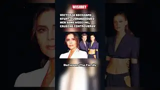 Victoria Beckham's Wedding Dance Controversy #shorts #Beckham