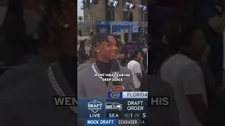 Anthony Richardson&rsquo;s 13 year old brother&rsquo;s voice is DEEP 🤯