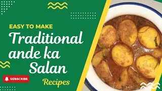 अंडे का सालन वो भी  देशी और आसान तरीके से तैयार /#andekasalan #food #cooking #housewifelife #cooking