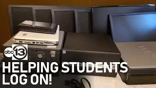 Women refurbish old computers and donate to students