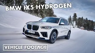 BMW tests hydrogen-powered iX5 in Arctic Circle