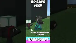 NASA&rsquo;s First Dog&hellip; and She&rsquo;s Already in Love 🐾💖 #MinecraftShorts #WholesomeGaming