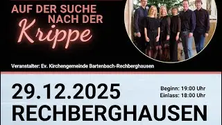 Weihnachtskonzert am 29.12.2025 in Rechberghausen Daniel Schwenger Band