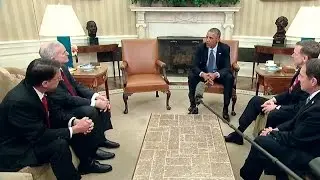President Obama Addresses the National Governors Association