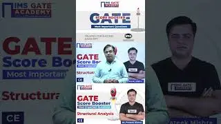 GATE Score Booster |GATE 2024| Structural Analysis for GATE & PSU's by Prateek Mishra Sir