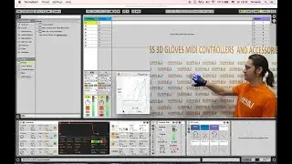 Creation of UpLifting Effect with Tornado MIDI Gloves and Ableton Live.