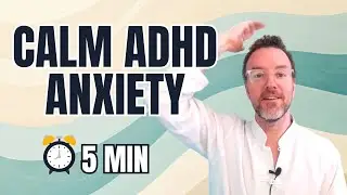Calm ADHD Anxiety With This Simple EFT Tap! (Only 5 mins)