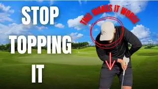 Stop Topping the Golf Ball (Why &ldquo;Keep Your Head Down&rdquo; Makes It Worse)