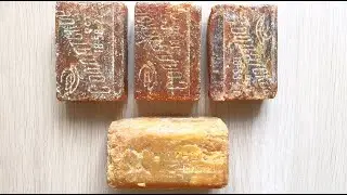 ASMR Cutting dry soap, satisfying video, relaxing sounds, Режу сухое мыло