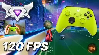 XBOX Series S ASMR 😴 Rocket League Ranked 🏆 Satisfying 120 FPS 4K