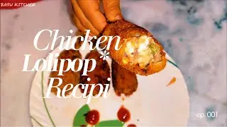 Making Crispy Chicken Lollipop 🍗 | Full-Size Kitchen Cooking #cute #food #chickenlollipop