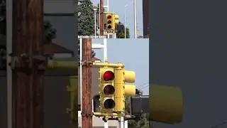 Old Traffic Lights Before Upgrade