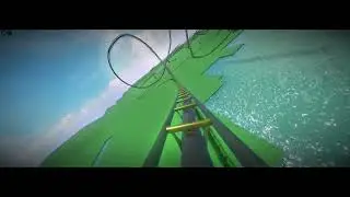James Bond coaster TPT2, made by me #jamesbond #rollercoaster #themepark #themepark #tpt2 