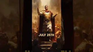 What happened TODAY in history? July 25th! Happy Birthday to all of you :)🥳#shorts #kaiserofhistory