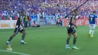 Gols Cruzeiro 2 x 1 Botafogo - Brasileirão 2014 Série A - Globo HD