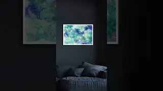Watch &ldquo;Tranquil Waters&rdquo; Come to Life in Dreamy Blues and Flowing Gold Highlights