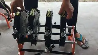 Hdpe Pipe Joint || Manual 200mm || 4 Clamps || Comparison