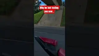 Женщина-байкерша показывает женщинам, почему мужчины не пишут сообщения и не отвечают на них в те...