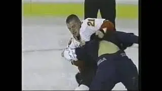 Andrew Ference vs Raffi Torres (Newsclip 2) - Oct 2, 2003