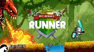 Bit Heroes Runner Pixel Blitz gameplay