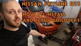Nissan Skyline R33 - How to Install Coilover Suspension
