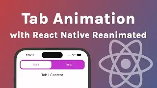Простые анимированные вкладки в React Native с React Native Reanimated