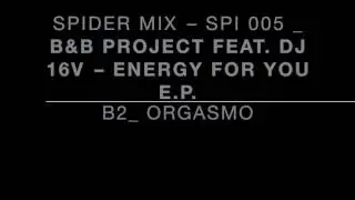 SPIDER MIX &lrm;&ndash; SPI 005 _        B&B PROJECT FEAT. DJ 16V &lrm;&ndash; ENERGY FOR YOU E.P. B2 Orgasmo