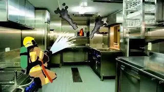 Fire onboard location galley 🔥