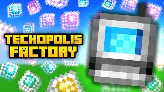 Minecraft Techopolis 2 | POWAH REACTOR & WIRELESS REFINED STORAGE! #20 [Modded Questing Factory]