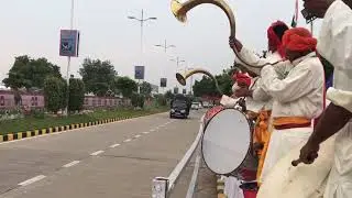 Modi & Shinzo Abe road show in Ahmedabad