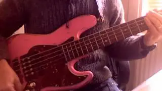 USA Fender Jazz Bass with a Stingray humbucker pickup