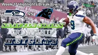 Seattle is Going to the Super Bowl | Seahawks-Panthers Week 17 Highlights Breakdown