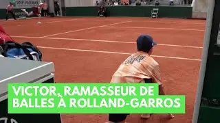 Victor, ramasseur de balles à Rolland-Garros - La Maison des maternelles #LMDM