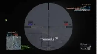 Battlefield 4: 1030m Headshot
