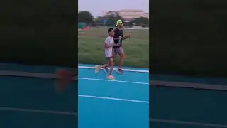 Blind runner Running with Guide Runner #athletics #motivation #track #armylover  #youtube