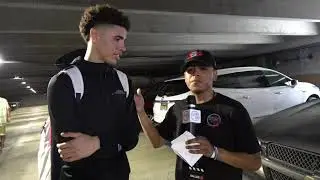 Drew League 2019: Fredo Cervantes Interviews future NBA Star LaMelo Ball -highlights with No Shnacks