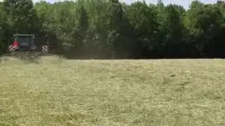 Krone Tedder was windrowing on second ted fixed it.