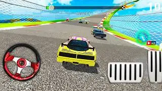 mpossible Crazy Cars Mega Ramp |Extreme Car Stunts Racing Driver Master Simulator Gameplay #racing
