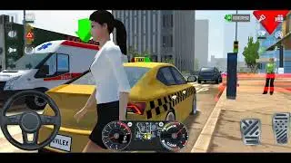 Urban Comfort Ride 🚕 Skoda Octavia Taxi EVO | Real Passenger Pickup Gameplay